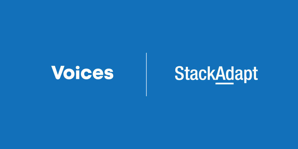 StackAdapt Partners With Voices to Amplify Programmatic Audio Offering