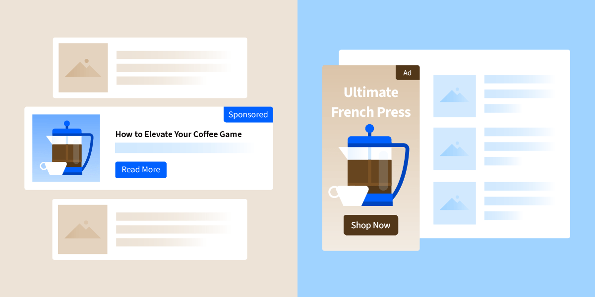 Native Ads vs. Display Ads: Major Differences and When to Use Each