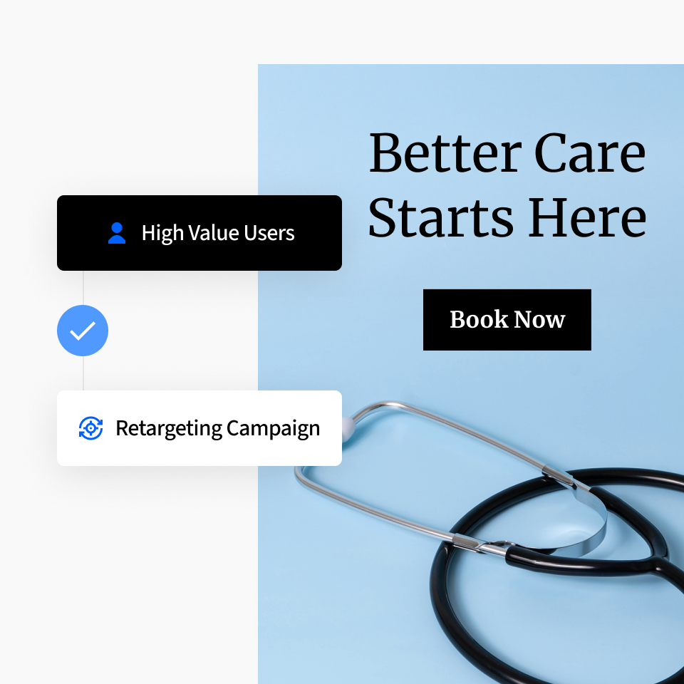 An example of an ad being retargeted for a specific audience segment. 