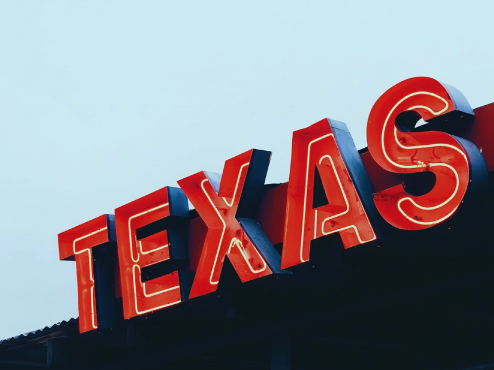 Texas sign