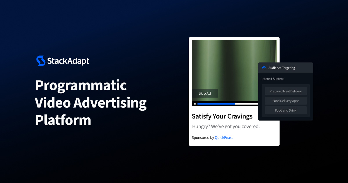 Programmatic Video Advertising Platform | StackAdapt