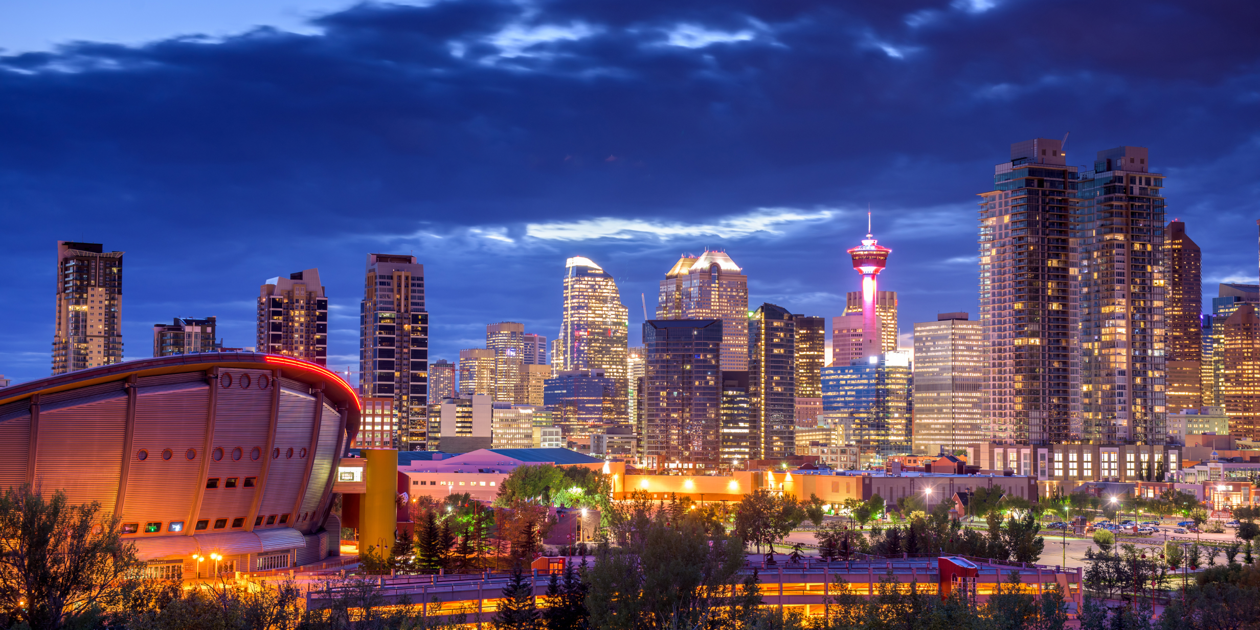 Calgary city skyline
