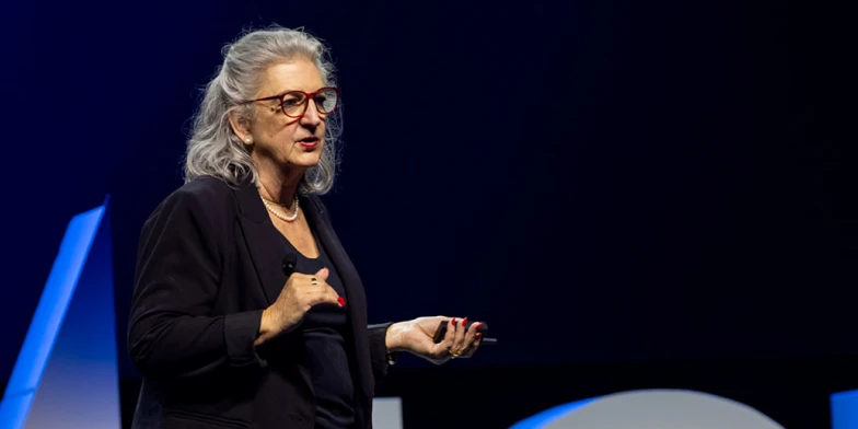Carole Lawson, Chief Innovation Officer and Founding Partner at MarketStorm, speaking on how AI is changing buyer behavior and why modern measurement must evolve beyond traditional attribution models at Conversion 2026.