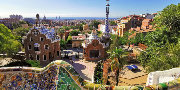 Barcelona skyline