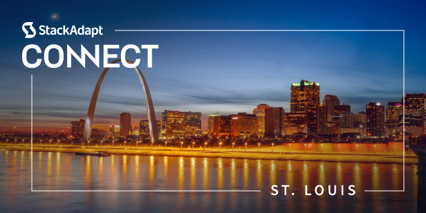 Stackadapt Connect St. Louis. The St.Louis skyline