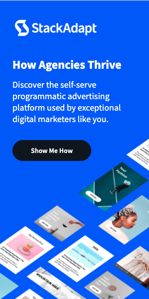 Example of a StackAdapt display ad that uses accessible colours, contrast, and fonts.