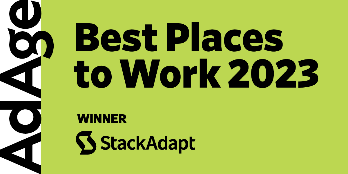 Graphic with green background that reads Best Places to Work 2023