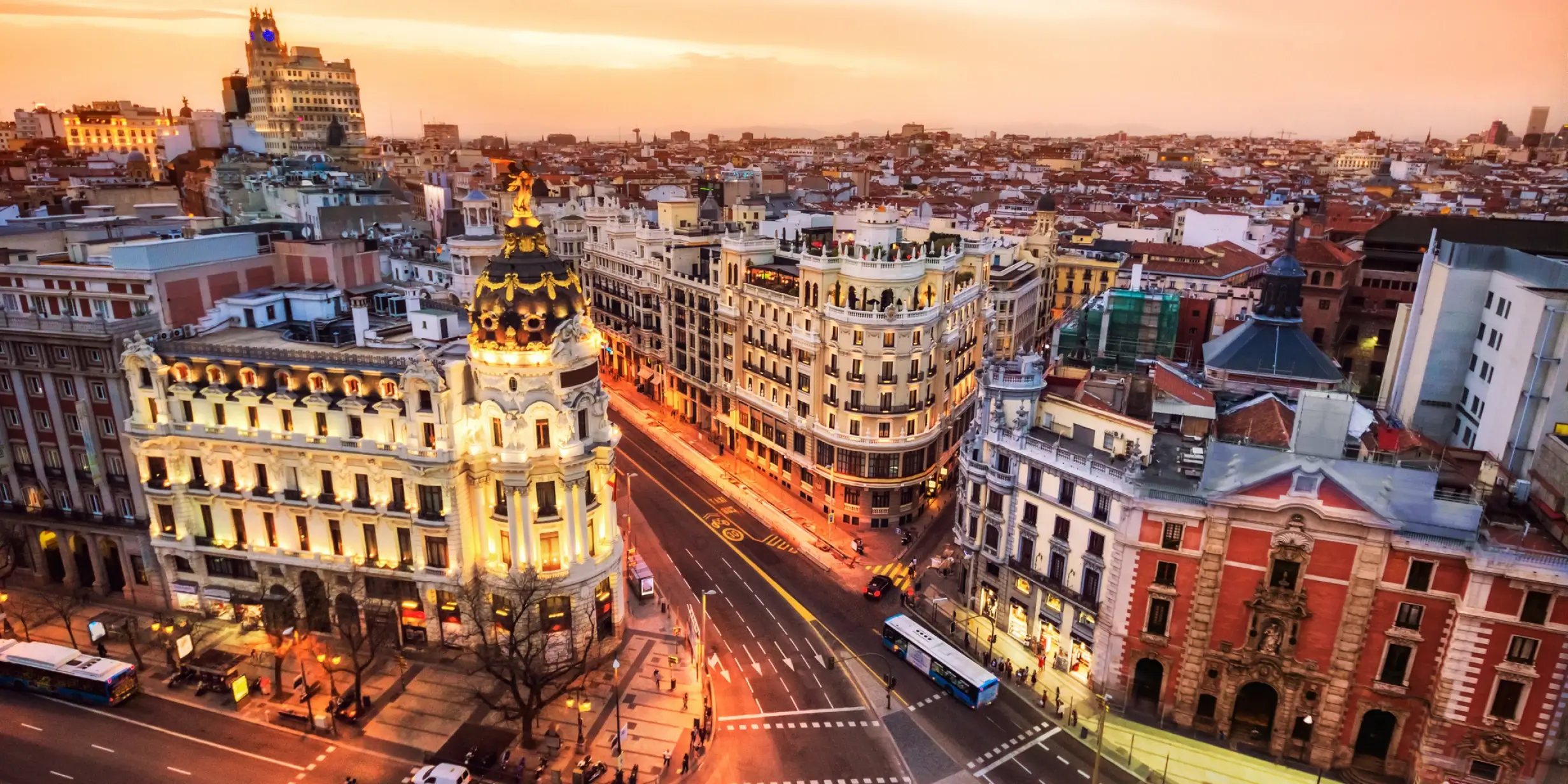 A view of Madrid