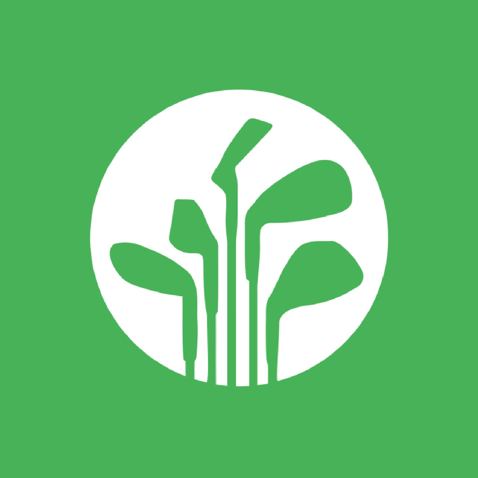 GolfClubs4Cash logo on a green background.