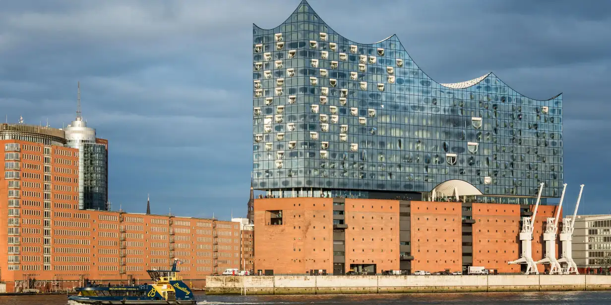 The Elbphilharmonie concert hall in Hamburg