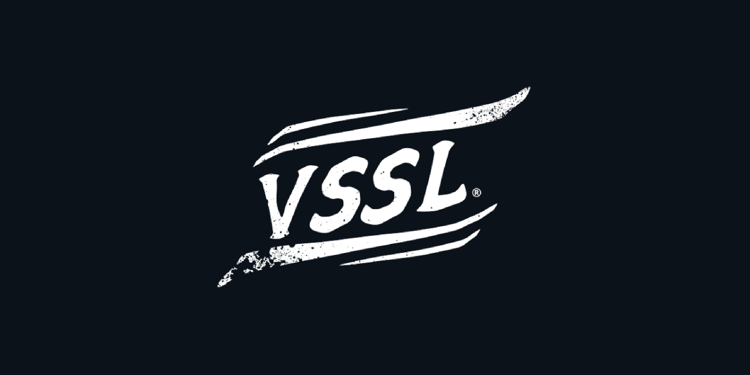 White VSSL logo on a dark background.
